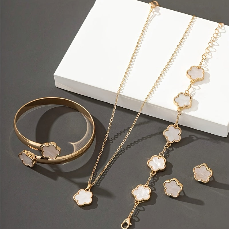 Lucky Clover Jewels 4-Piece Set
