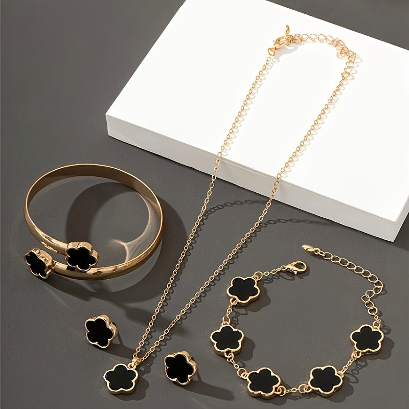 Lucky Clover Jewels 4-Piece Set