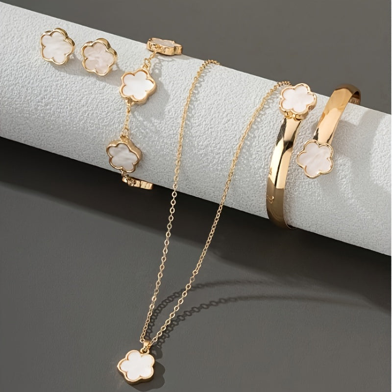 Lucky Clover Jewels 4-Piece Set