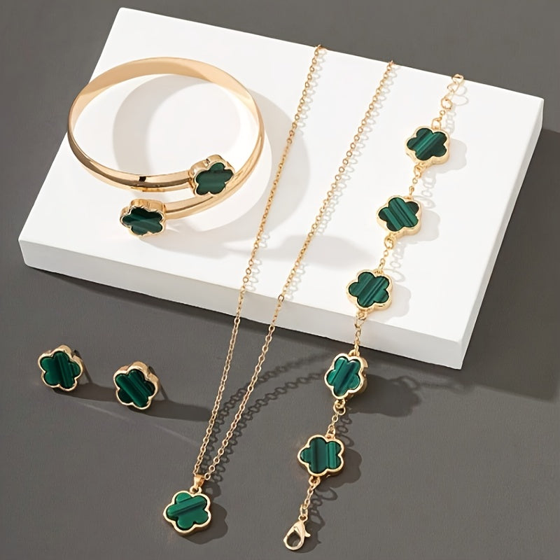 Lucky Clover Jewels 4-Piece Set