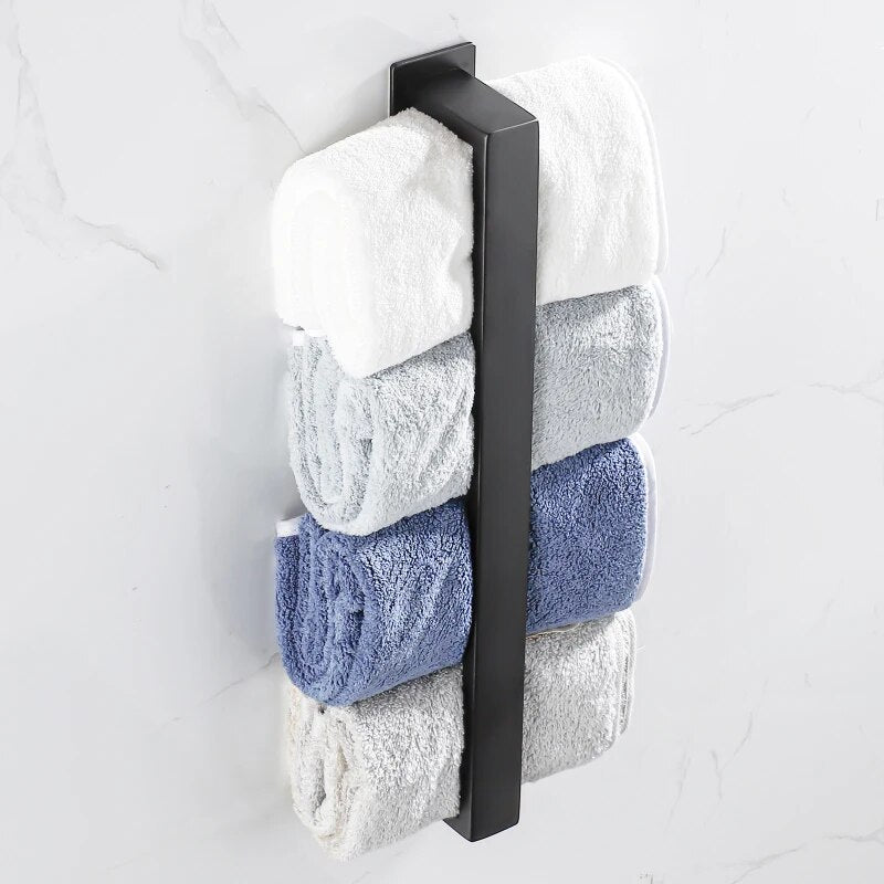 LuxeBar Sleek Towel Holder