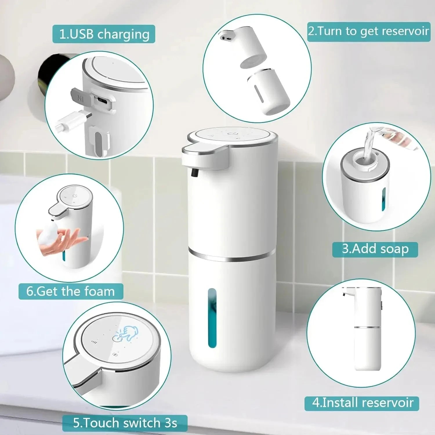 Droply Automatic Soap Dispenser