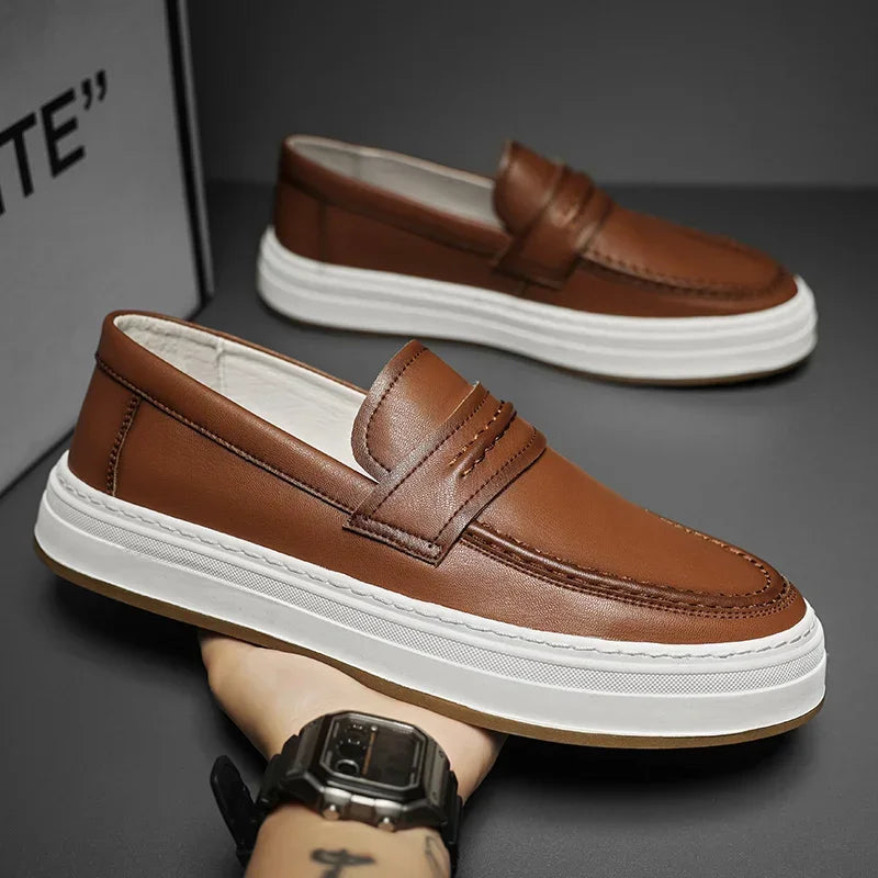 Moden Leather Loafers
