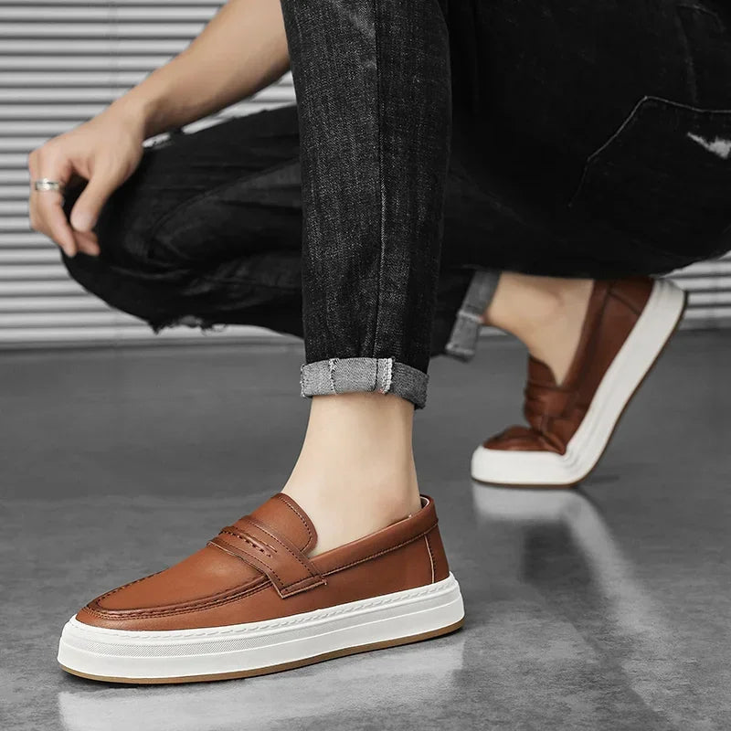 Moden Leather Loafers