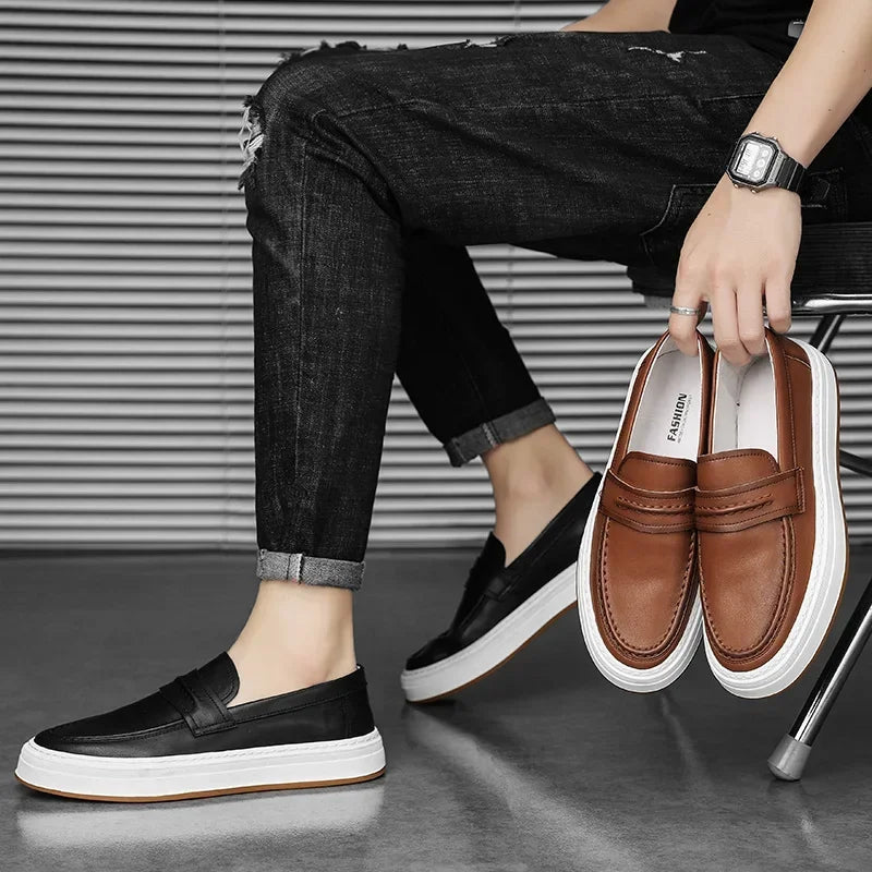 Moden Leather Loafers
