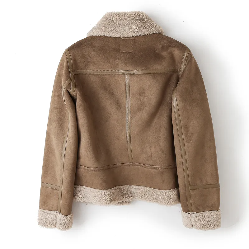 Isla Chic Sherpa Moto Coat