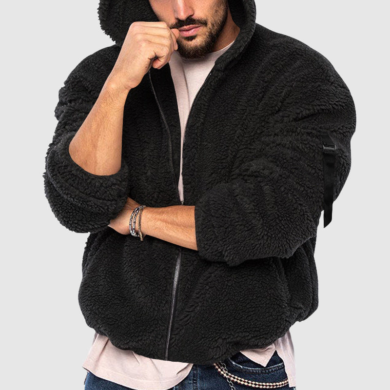 Grayson Modern Fluff Hooded Jacket
