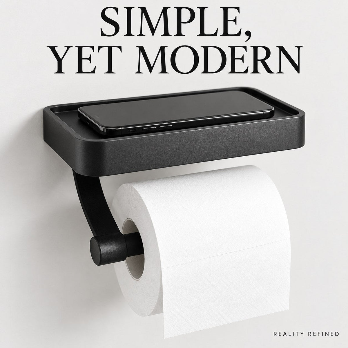 SleekShelf Roll Holder: answer