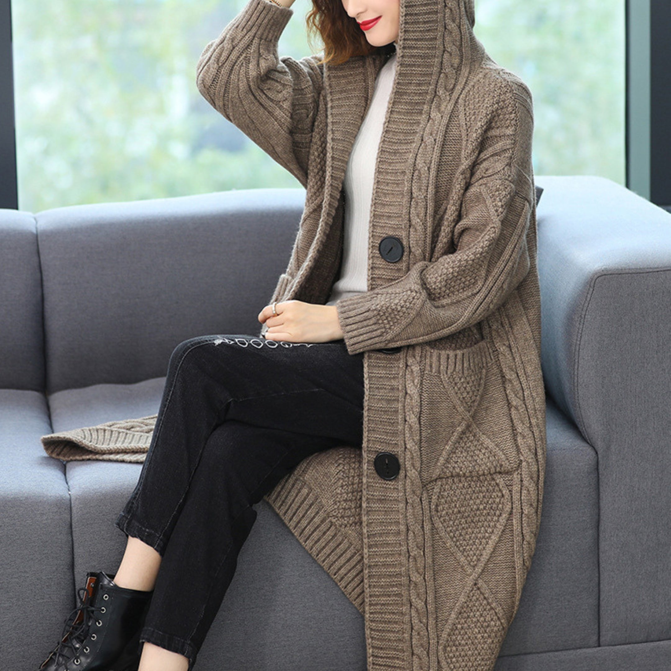 Stella Oversized Cardigan