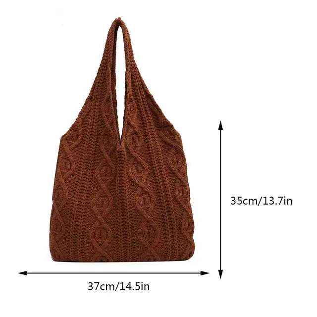 KnitKraft Shoulder Bag