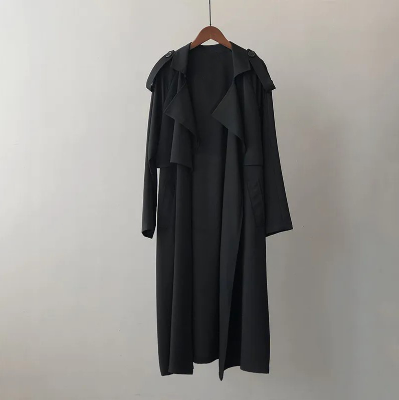 Simply Satin Classic Trench Coat