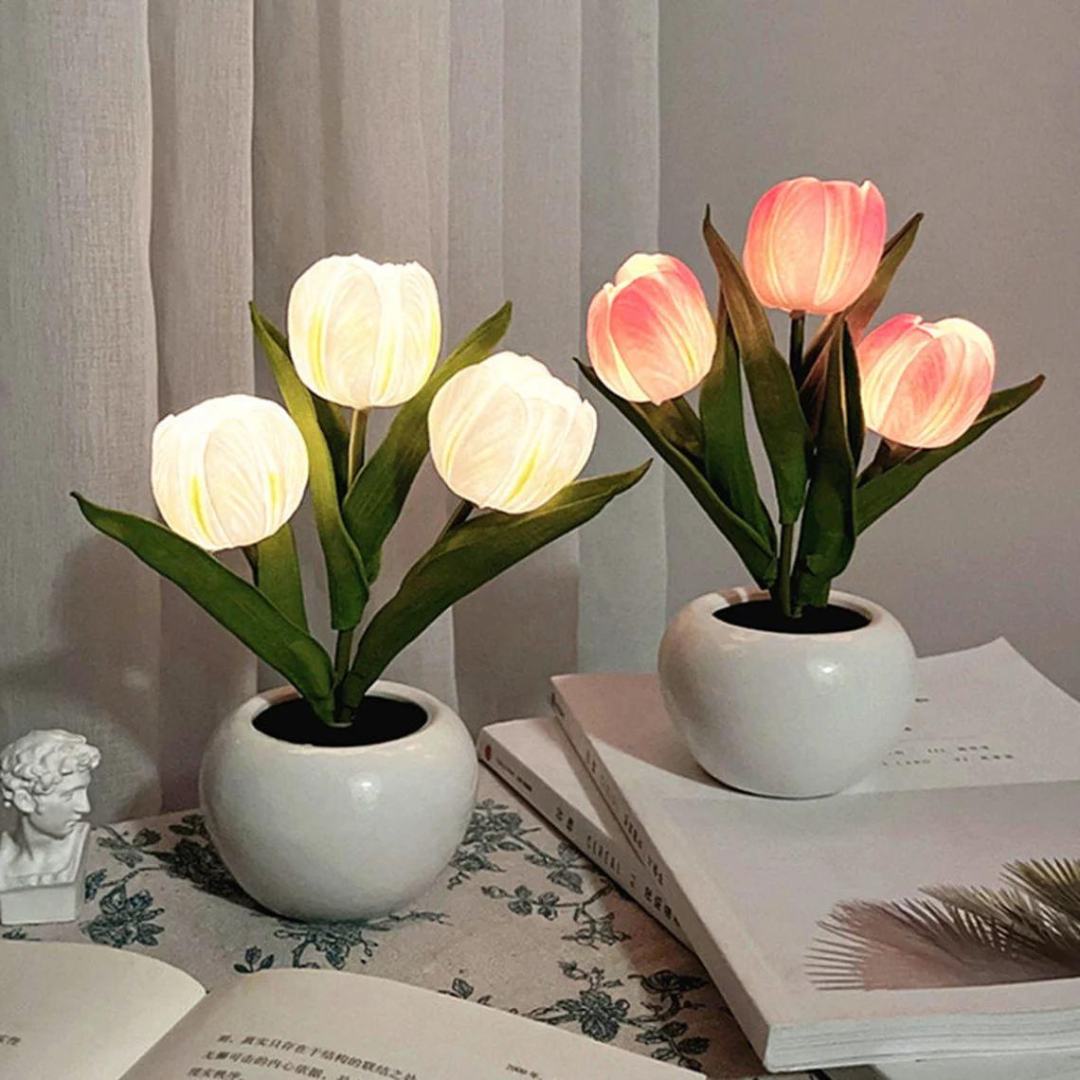 WarmGlow Tulip Table Lamp