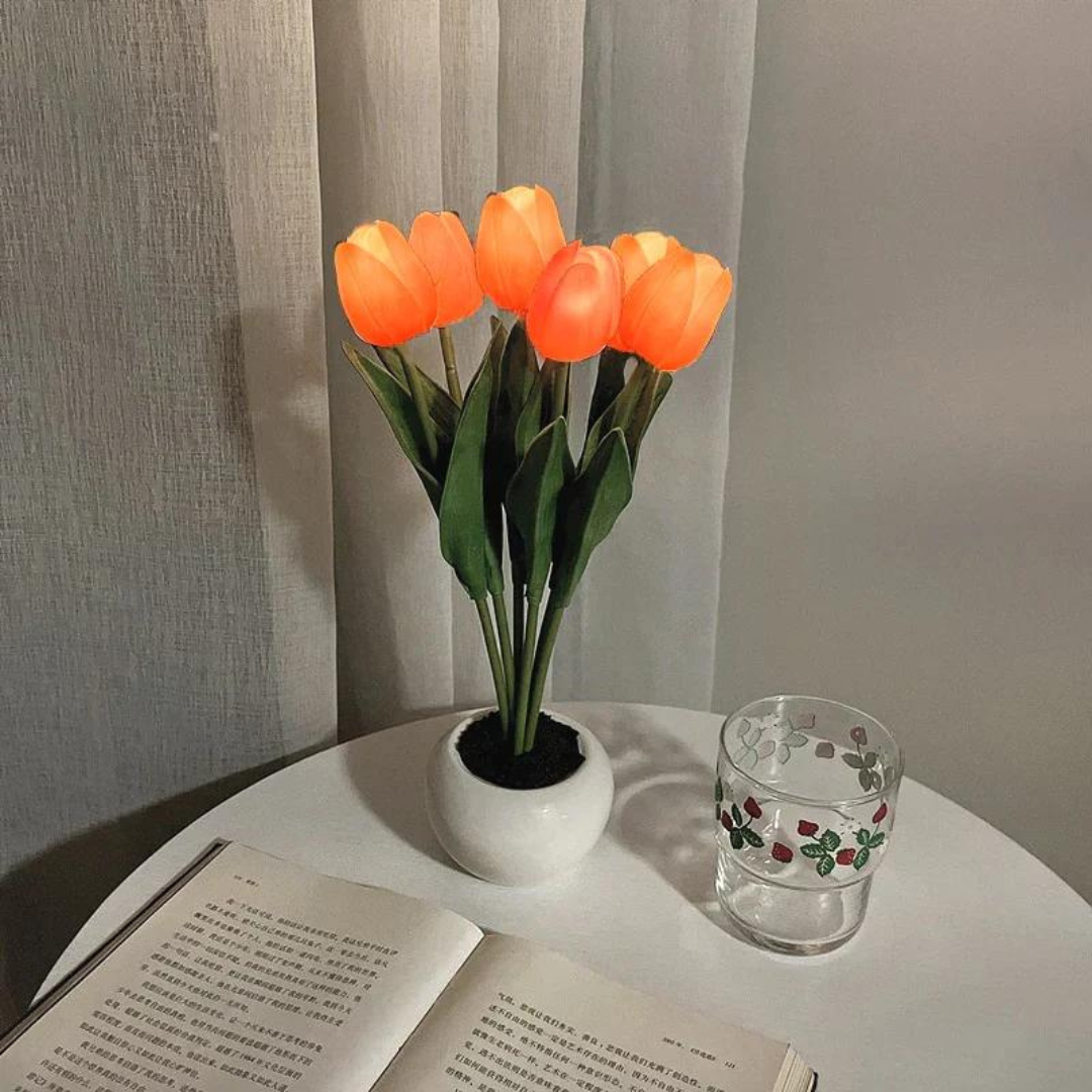 WarmGlow Tulip Table Lamp