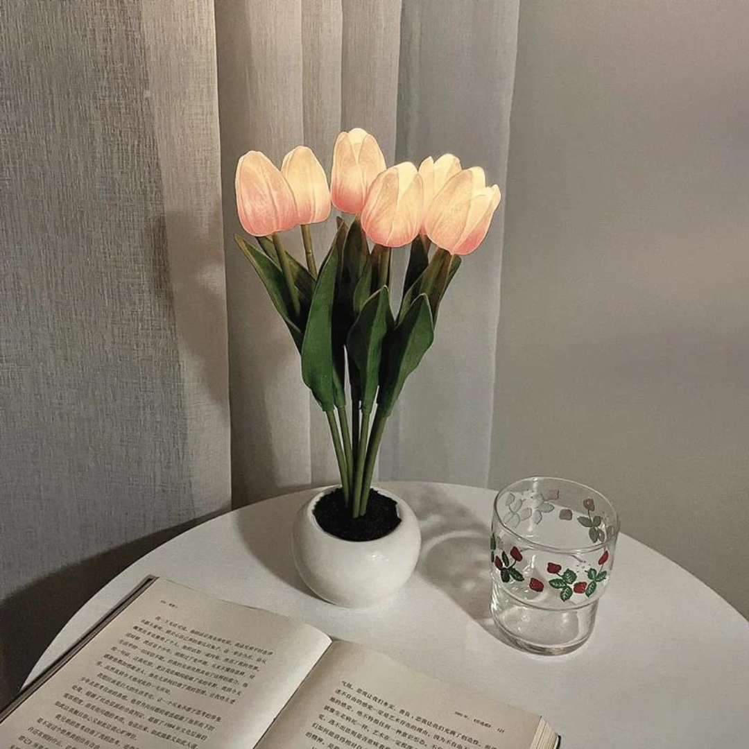 WarmGlow Tulip Table Lamp