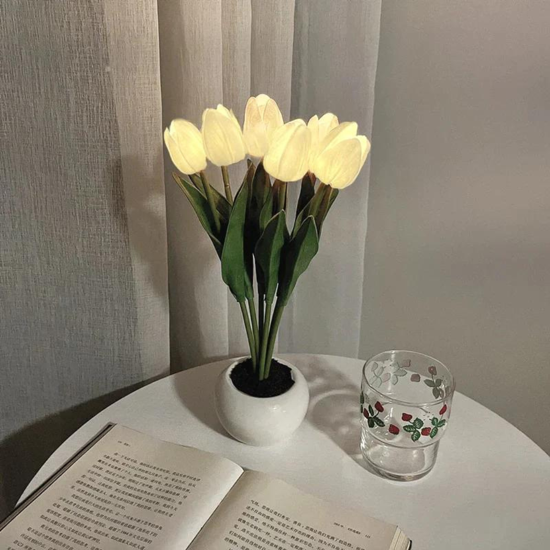 WarmGlow Tulip Table Lamp
