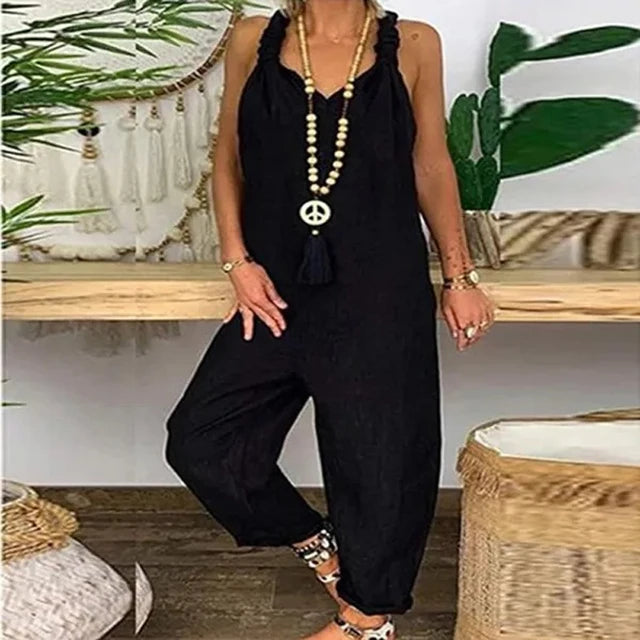 Sunset Wrap Jumpsuit by Chloe Davis