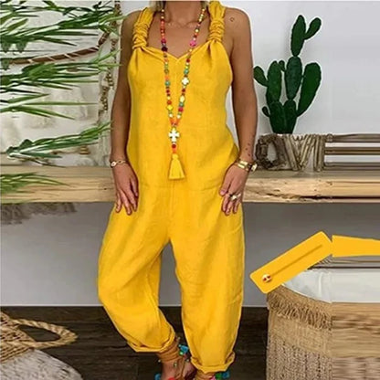 Sunset Wrap Jumpsuit by Chloe Davis