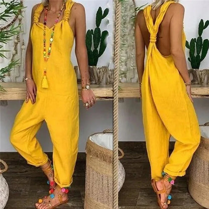 Sunset Wrap Jumpsuit by Chloe Davis