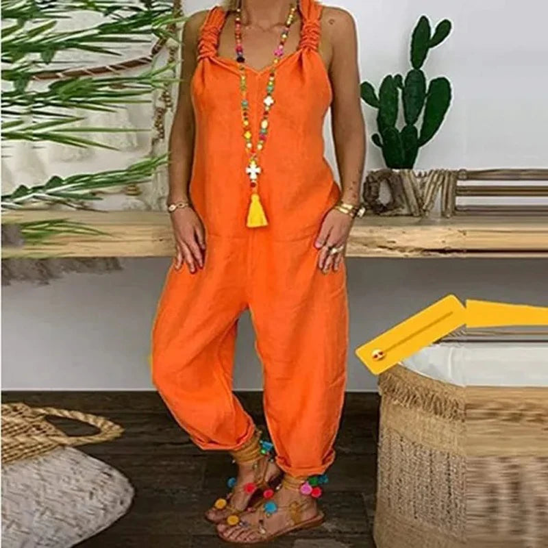 Sunset Wrap Jumpsuit by Chloe Davis