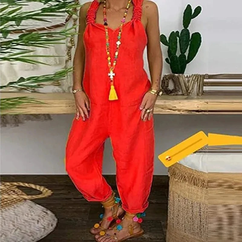 Sunset Wrap Jumpsuit by Chloe Davis