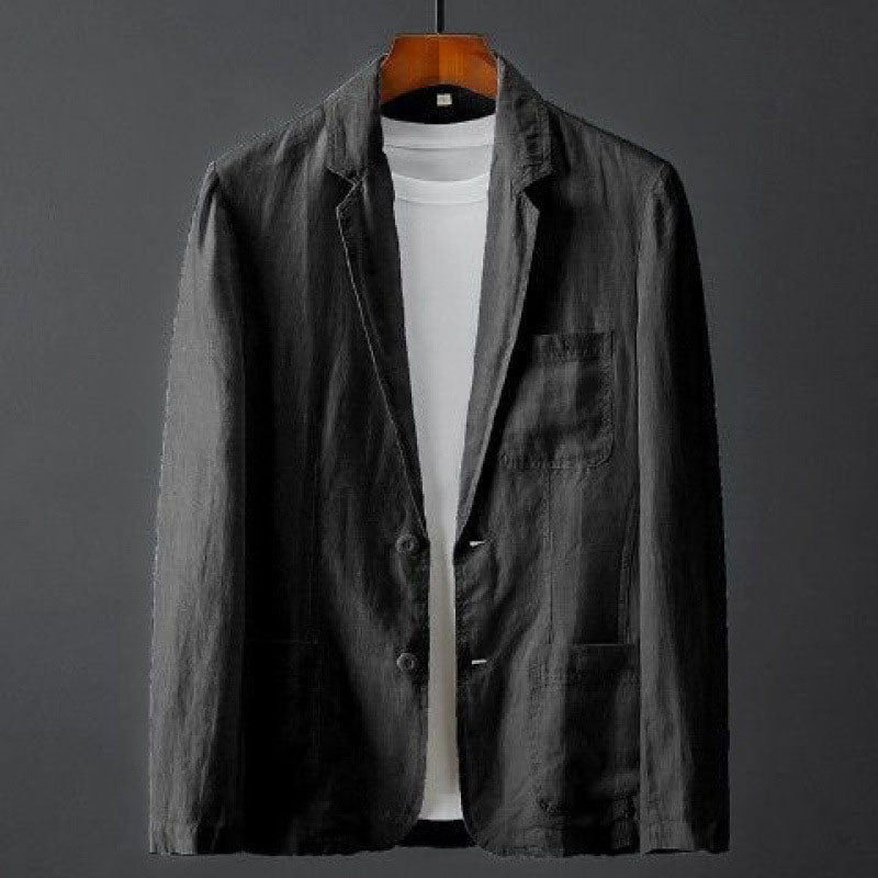 Cloudline Linen Blazer