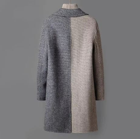 Ivory Slate VIRGIN WOOL OVERCOAT