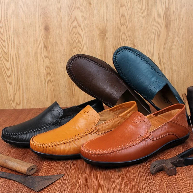 Matteo Urban Leather Loafers