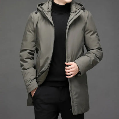 Aiden Reed Hooded Overcoat