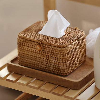 RattanWeave Luxe Tissue Dispenser