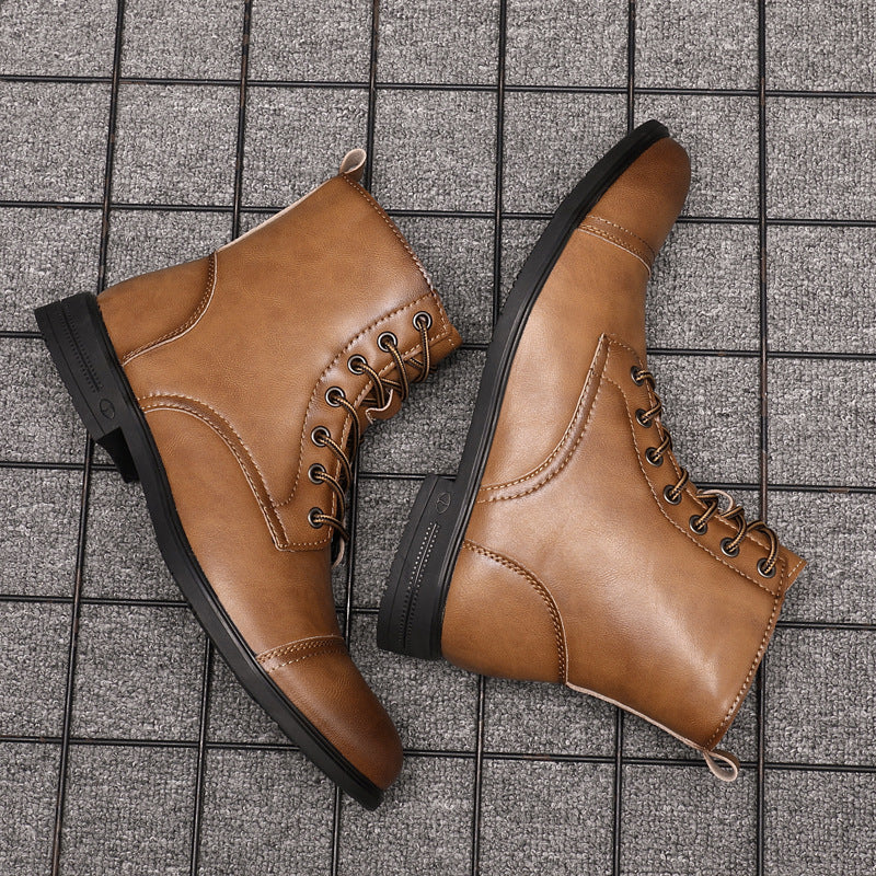 Benedict Leather Boots