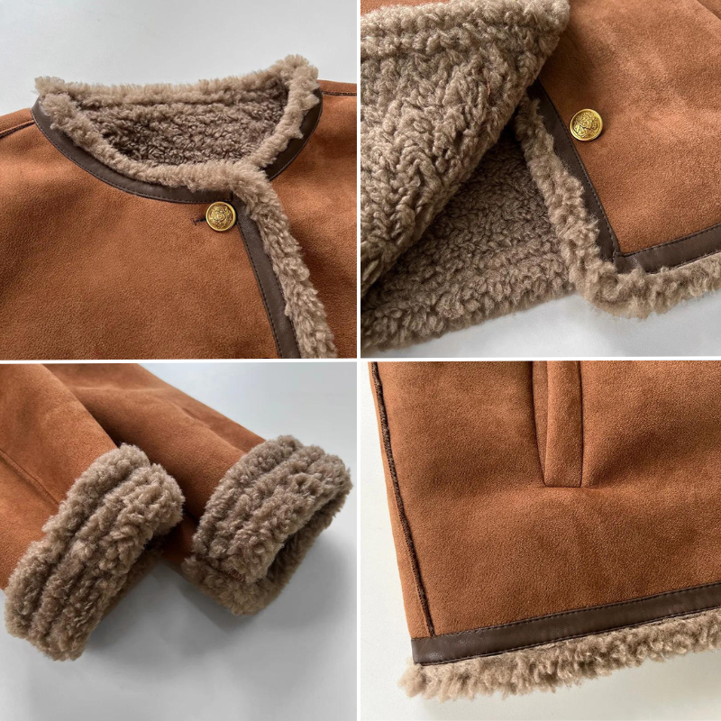 Toasty Trendsetter Suede Jacket