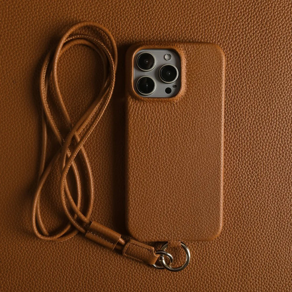 LuxStrap Leather Phone Case