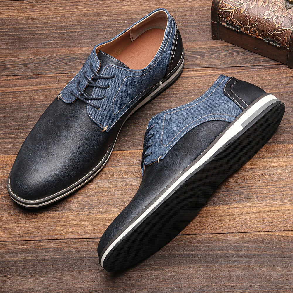 ArielleGlide Leather Oxford Shoes