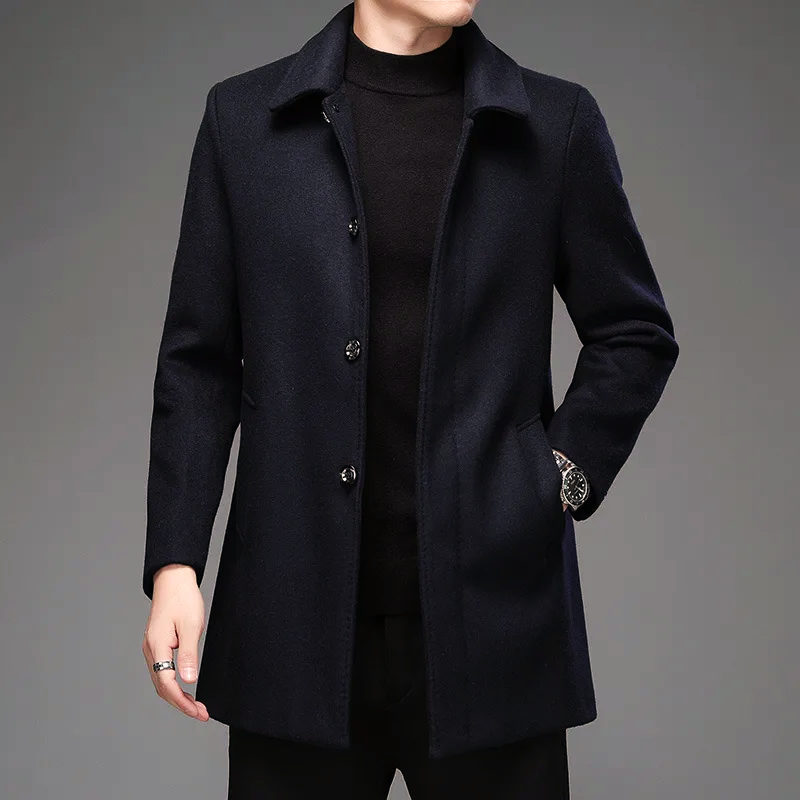 Twilight Tailor - Aiden Gray Fitted Overcoat