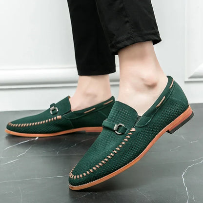 Moss Moccasins Leather Shoes