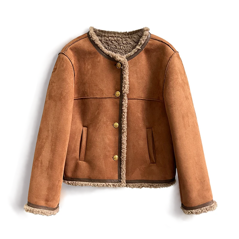 Toasty Trendsetter Suede Jacket