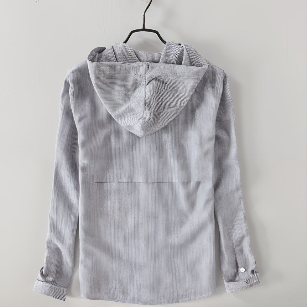 Cloudline Button-Up Hoodie