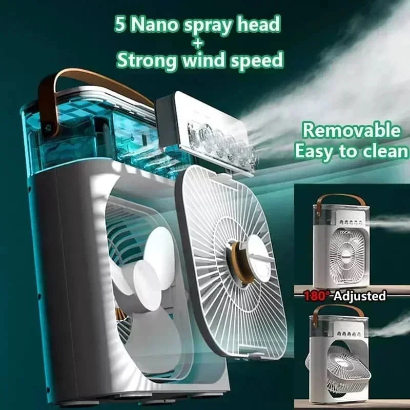 FrostFlow Portable Fan