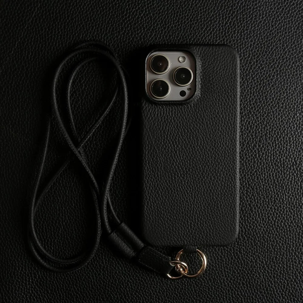 LuxStrap Leather Phone Case