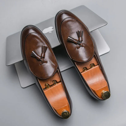 Prestige Polished Leather Loafers