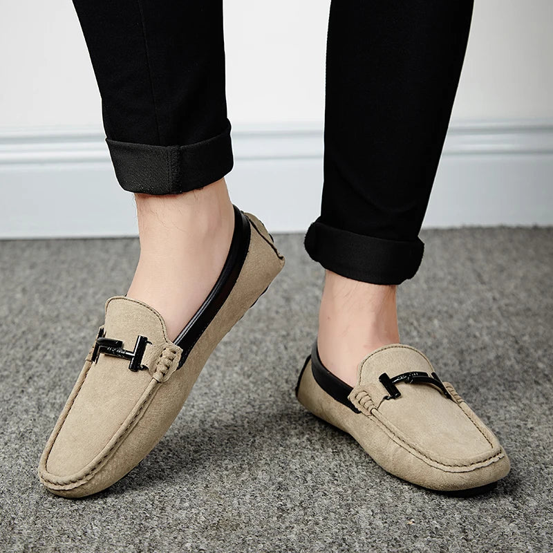 Contemporary Genuine Leather Loafers