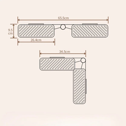 AeroFlex Bathroom Shelf