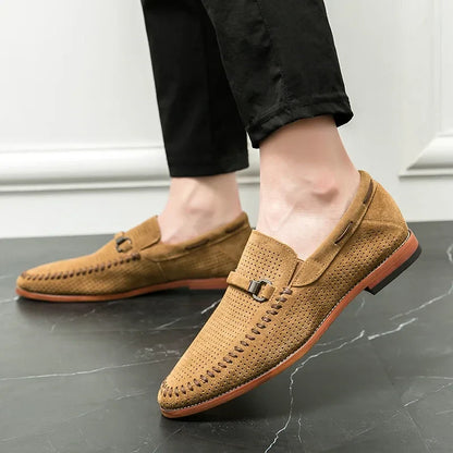 Moss Moccasins Leather Shoes