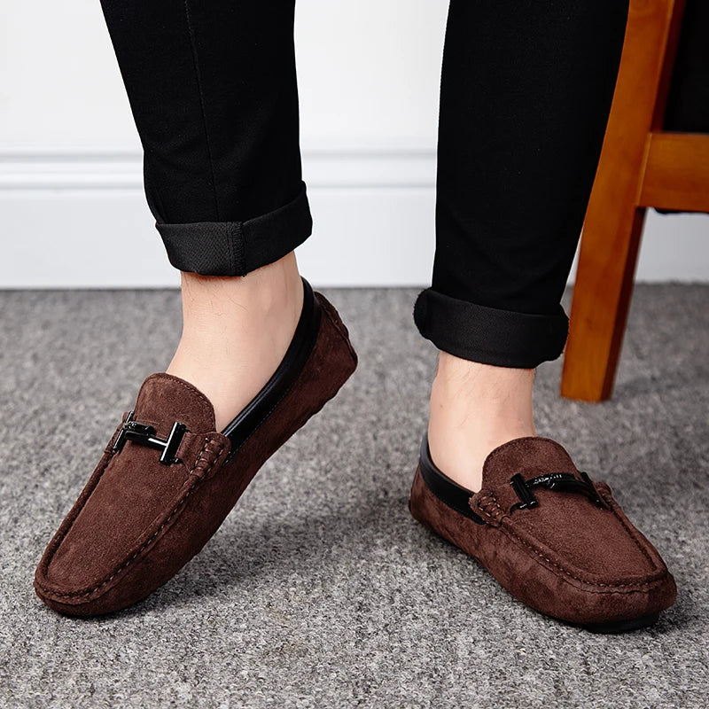 Contemporary Genuine Leather Loafers