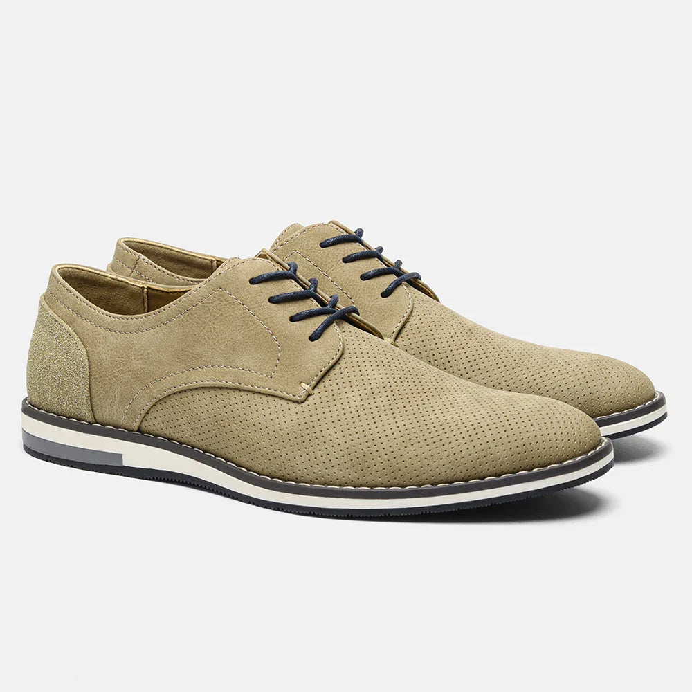 ArielleGlide Leather Oxford Shoes