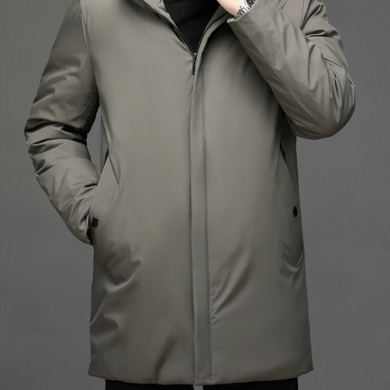 Aiden Reed Hooded Overcoat