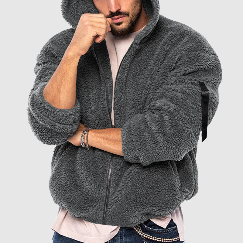 Grayson Modern Fluff Hooded Jacket