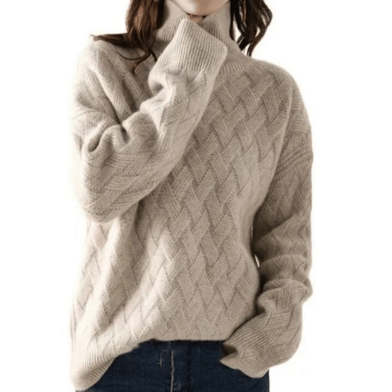 HeatherHaven Rollneck Sweater