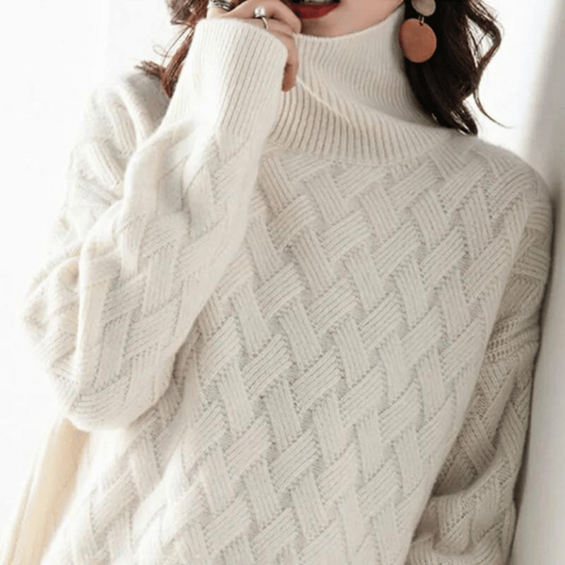 HeatherHaven Rollneck Sweater