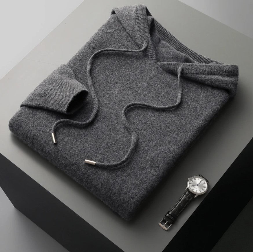 MossThread by Ava Reed - Modern Knit Hoodie